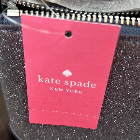 Kate Spade Lola Glitter Crossbody In Navy Dusk - Picture 6 of 7